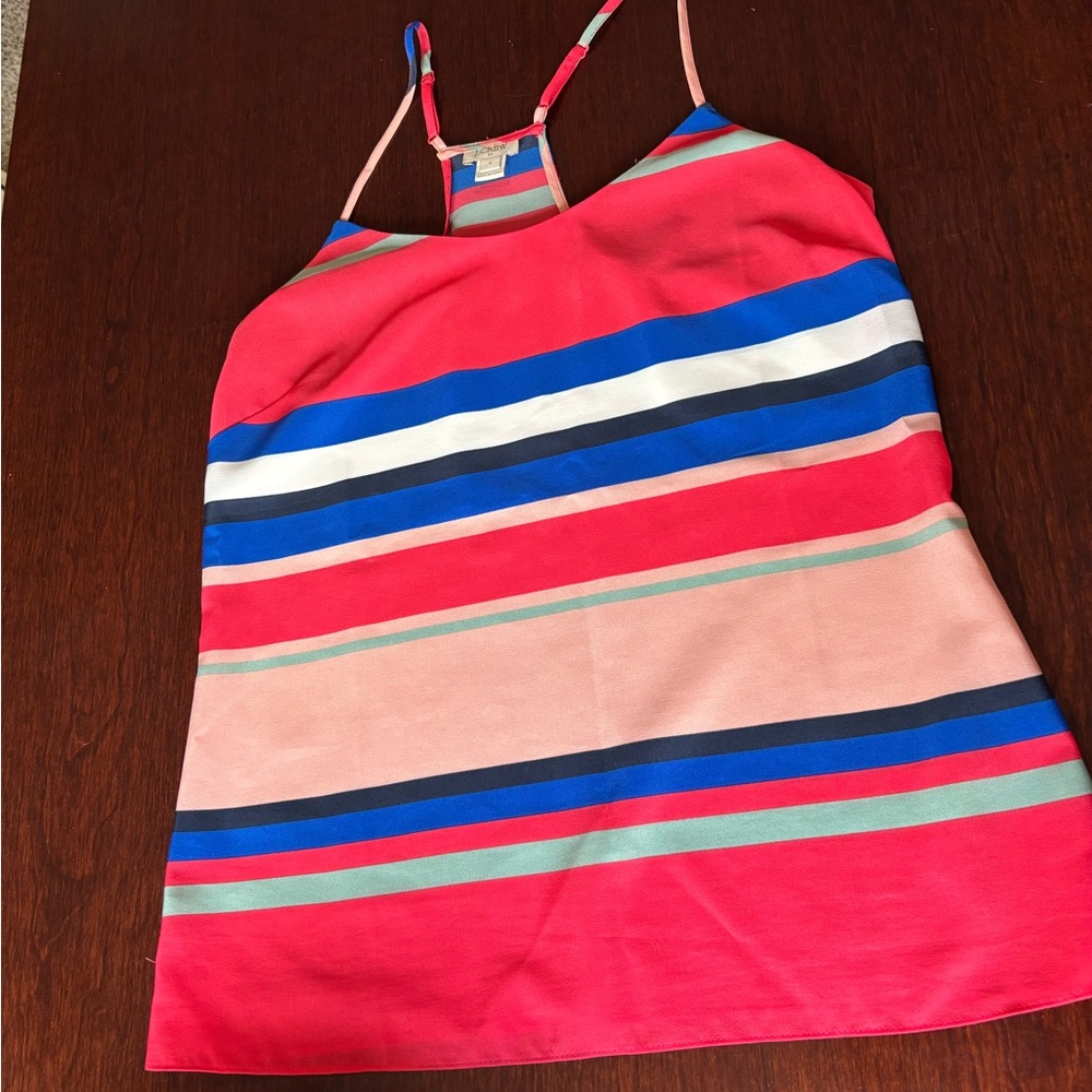 J. Crew Colorful Striped Camisole